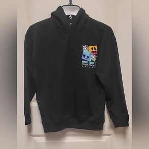 Kids Black Minecraft Trick or Treat Hoodie